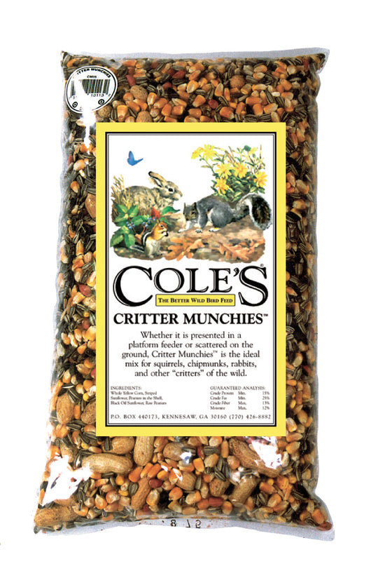 Critter Munchies 5lbs banner