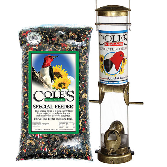 Special Feeder 5lb + Terrific Tube feeder banner